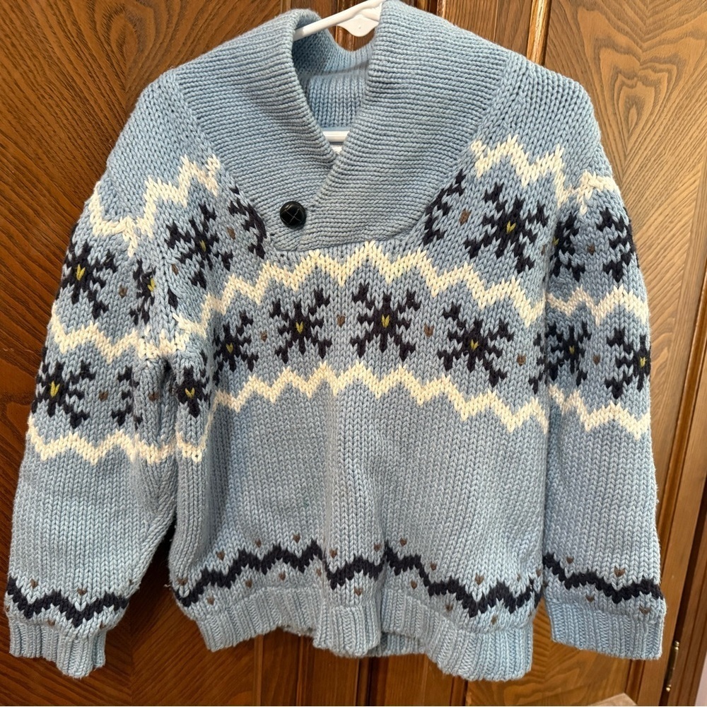 Janie and Jack Shawl Collar Sweater - Picture 4 of 7